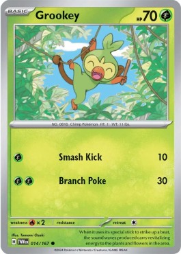 Grookey - Crepuscolo Mascherato (Common) [TWM-014]