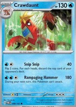 Crawdaunt - Crepuscolo Mascherato (Common) [TWM-048]