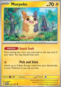 Morpeko - Crepuscolo Mascherato (Uncommon) [TWM-072]