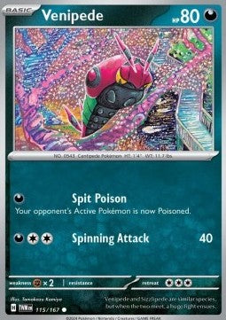 Venipede - Crepuscolo Mascherato (Common) [TWM-115]