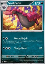 Scolipede - Crepuscolo Mascherato (Uncommon) [TWM-117]