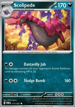 Scolipede - Crepuscolo Mascherato (Uncommon) [TWM-117]