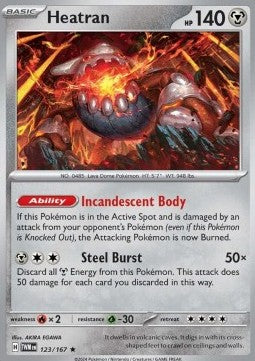 Heatran - Crepuscolo Mascherato (Rare) [TWM-123]