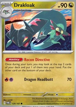 Drakloak - Crepuscolo Mascherato (Common) [TWM-129]