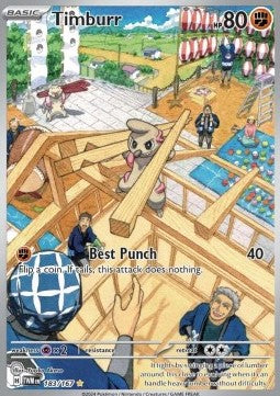 Timburr - Crepuscolo Mascherato (Illustration Rare) [TWM-183]