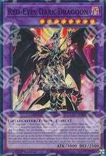 Dragone Nero Occhi Rossi - Collezione Rarità 25° Anniversario II (Super Rare) [RA02-021]
