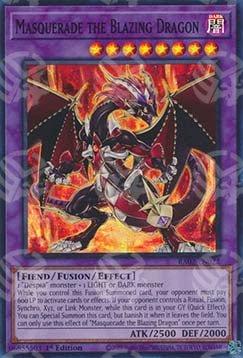Masquerade il Drago Fiammeggiante - Collezione Rarità 25° Anniversario II (Super Rare) [RA02-022]