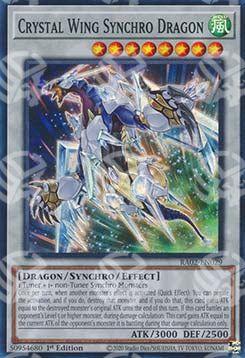 Drago Synchro Ala Cristallo - Collezione Rarità 25° Anniversario II (Super Rare) [RA02-029]