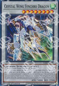 Drago Synchro Ala Cristallo - Collezione Rarità 25° Anniversario II (Super Rare) [RA02-029]