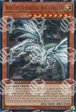 Drago Bianco Alternativo Occhi Blu - Collezione Rarità 25° Anniversario II (Ultra Rare) [RA02-010]