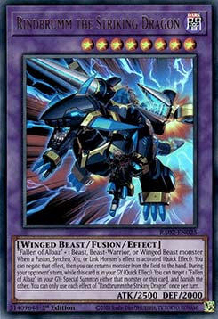 Rindbrumm il Drago Fragoroso - Collezione Rarità 25° Anniversario II (Ultra Rare) [RA02-025]