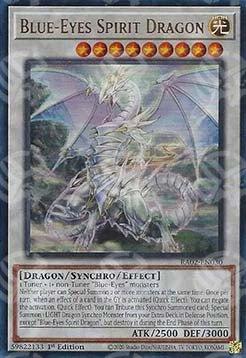Drago Spirito Occhi Blu - Collezione Rarità 25° Anniversario II (Ultra Rare) [RA02-030]