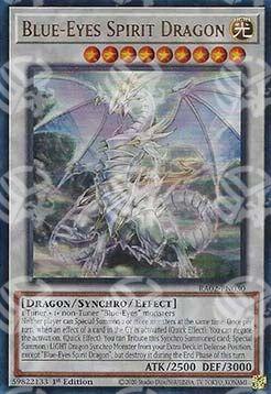 Drago Spirito Occhi Blu - Collezione Rarità 25° Anniversario II (Ultra Rare) [RA02-030]