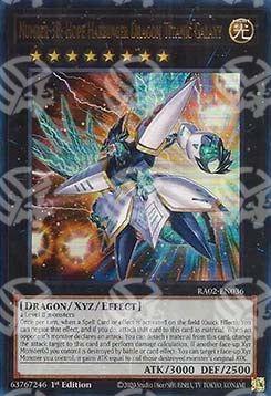 Numero 38: Drago Titanico Galattico Annunciatore di Speranza - Collezione Rarità 25° Anniversario II (Ultra Rare) [RA02-036]