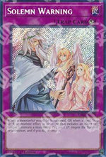 Avvertimento Solenne - Collezione Rarità 25° Anniversario II (Secret Rare) [RA02-078]