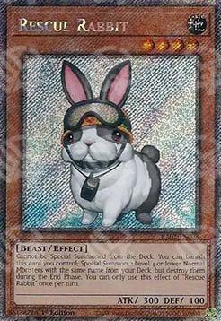 Coniglio da Soccorso - Collezione Rarità 25° Anniversario II (Platinum Secret Rare) [RA02-008]