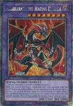 Masquerade il Drago Fiammeggiante - Collezione Rarità 25° Anniversario II (Platinum Secret Rare) [RA02-022]