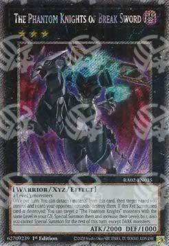 I Cavalieri Fantasma della Spada Infranta - Collezione Rarità 25° Anniversario II (Platinum Secret Rare) [RA02-035]
