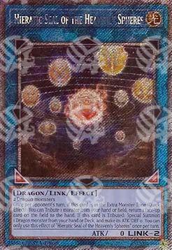 Sigillo Ieratico delle Sfere Celesti - Collezione Rarità 25° Anniversario II (Platinum Secret Rare) [RA02-039]