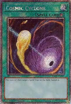 Ciclone Cosmico - Collezione Rarità 25° Anniversario II (Platinum Secret Rare) [RA02-061]