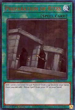 Preparazione dei Riti - Collezione Rarità 25° Anniversario II (Ultimate Rare) [RA02-056]