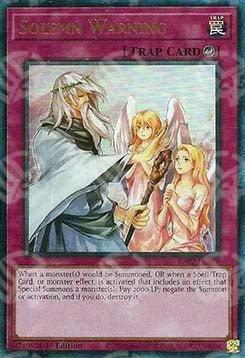 Avvertimento Solenne - Collezione Rarità 25° Anniversario II (Ultimate Rare) [RA02-078]