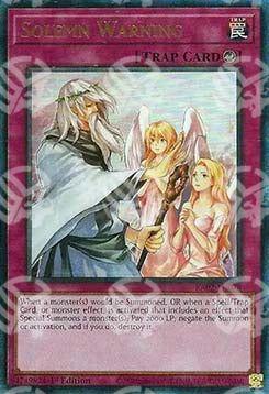 Avvertimento Solenne - Collezione Rarità 25° Anniversario II (Ultimate Rare) [RA02-078]