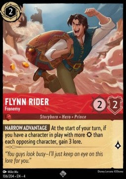 Flynn Rider - Amico-Nemico - Il Ritorno di Ursula (Super Rare) [4URS-106]