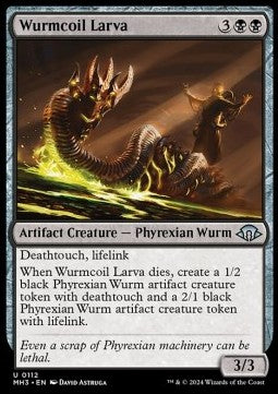 Larva di Wurm Attorcigliato - Orizzonti di Modern 3 (Uncommon) [MH3-112]