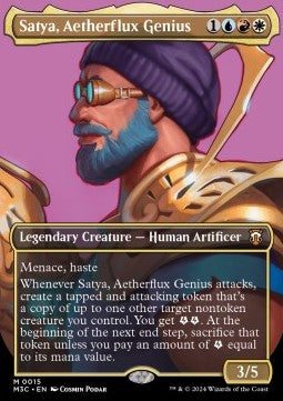 Satya, Aetherflux Genius - Commander: Orizzonti di Modern 3: Extras (Mythic) [XM3C-15]