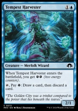 Raccoglitrice della Tempesta - Orizzonti di Modern 3 (Common) [MH3-73]