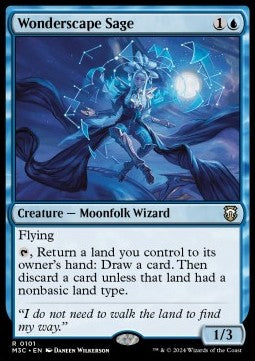 Wonderscape Sage - Commander: Orizzonti di Modern 3 (Rare) [M3C-101]