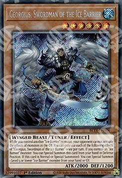 Georgius, Spadaccino della Barriera di Ghiaccio - Battaglie della Leggenda: Vendetta Terminale (Secret Rare) [BLTR-006]