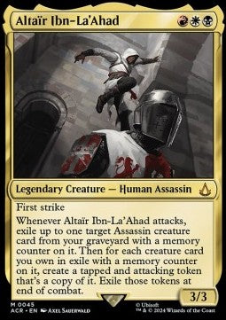 Altaïr Ibn-La'Ahad - Mondi Altrove: Assassin's Creed (Mythic) [ACR-45]