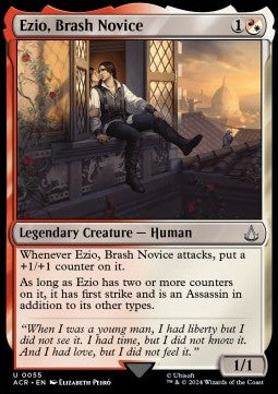 Ezio, Novizio Impertinente - Mondi Altrove: Assassin's Creed (Uncommon) [ACR-55]