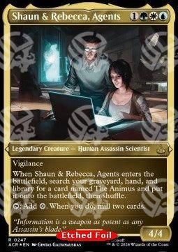 Shaun e Rebecca, Agenti - Mondi Altrove: Assassin's Creed: Extras (Rare) [XACR-247]