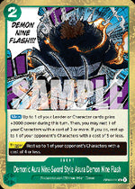 Demonic Aura Nine-Sword Style Asura Demon Nine Flash (OP07-036) - 500 Years into the Future (Rare) [OP07-036]