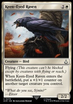 Keen-Eyed Raven - Mondi Altrove: Assassin's Creed: Extras (Uncommon) [XACR-279]