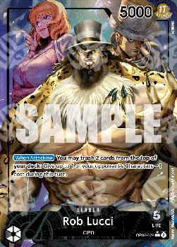 Rob Lucci (OP07-079) - 500 Years into the Future (Alternate Art) [OP07-079]