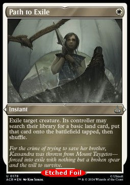 Sentiero dell'Esilio - Mondi Altrove: Assassin's Creed: Extras (Uncommon) [XACR-178]