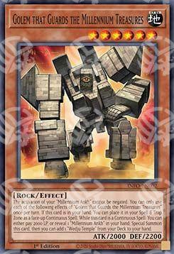 Golem che fa la Guardia ai Tesori del Millennio - Il Proibito Infinito (Common) [INFO-002]