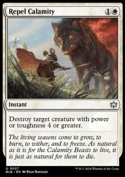 Respingere la Calamità - Bloomburrow (Uncommon) [BLB-27]