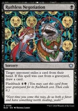 Negoziazione Spietata - Bloomburrow (Uncommon) [BLB-108]