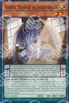 Vulmina, Statua del Drago Sacro - Il Proibito Infinito (Common) [INFO-082]