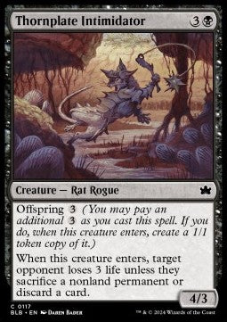 Intimidatore dalla Corazza di Rovi - Bloomburrow (Common) [BLB-117]