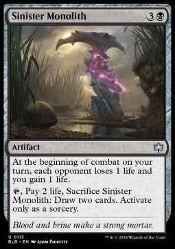 Monolito Sinistro - Bloomburrow (Uncommon) [BLB-113]