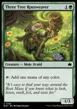 Intrecciaradici di Tre Alberi - Bloomburrow (Common) [BLB-198]