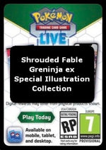 Live Code Card (Greninja ex Special Illustration Collection) - Segreto Fiabesco (Online Code Card)