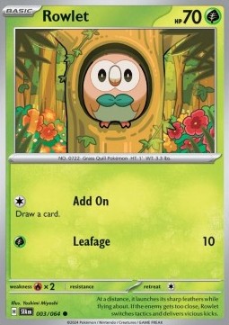 Rowlet - Segreto Fiabesco (Common) [SFA-003]