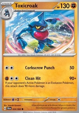 Toxicroak - Segreto Fiabesco (Common) [SFA-024]